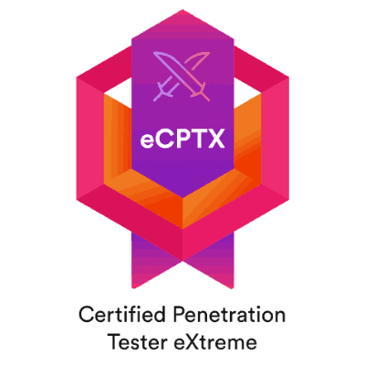 eCPPTX v2 credential badge