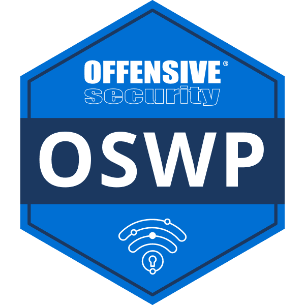 Offensive Security Wireless Professional (OSWP) credential badge